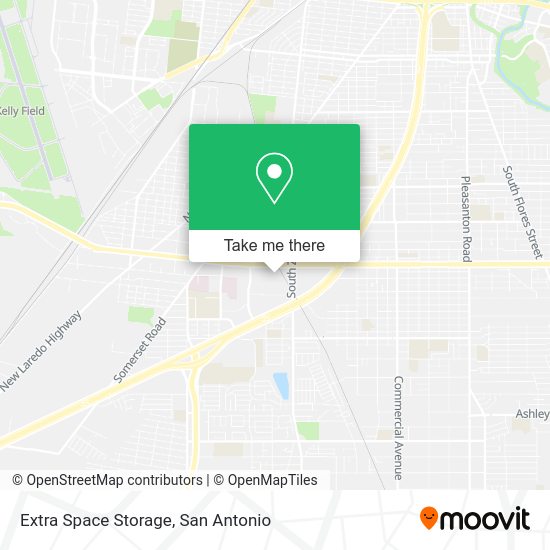 Extra Space Storage map