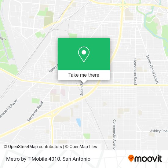 Mapa de Metro by T-Mobile 4010