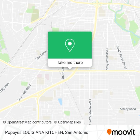 Mapa de Popeyes LOUISIANA KITCHEN