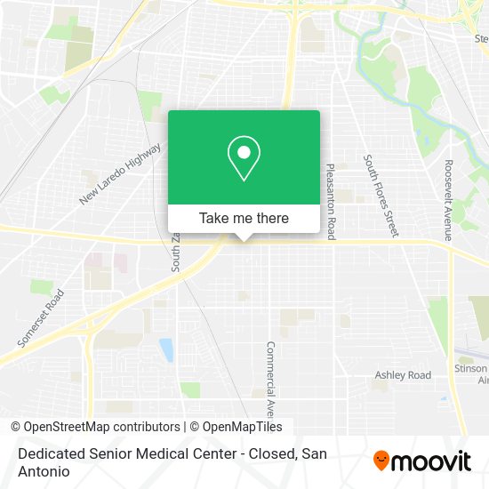 Dedicated Senior Medical Center - Closed map