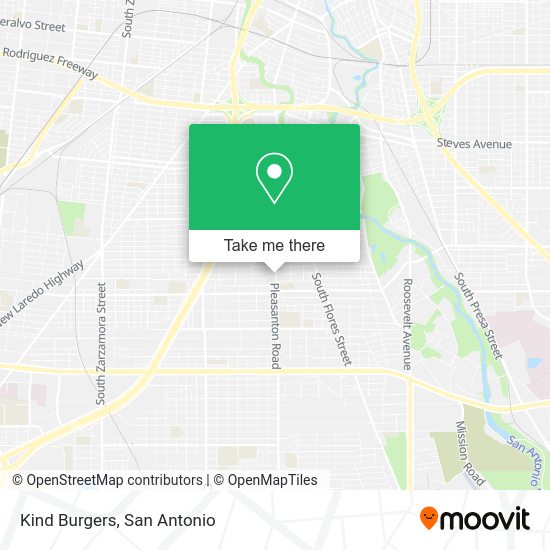 Mapa de Kind Burgers