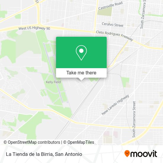 La Tienda de la Birria map