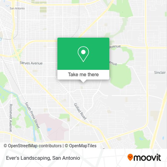 Mapa de Ever's Landscaping