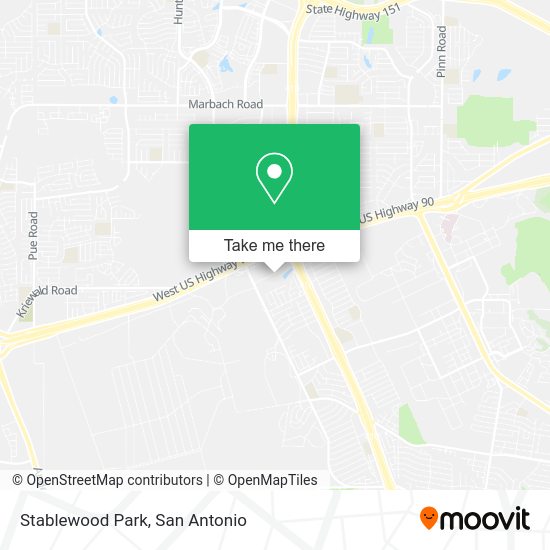 Mapa de Stablewood Park