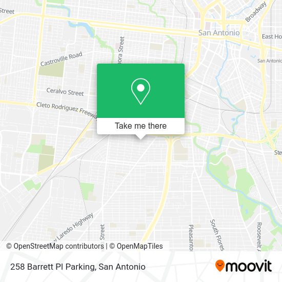 258 Barrett Pl Parking map