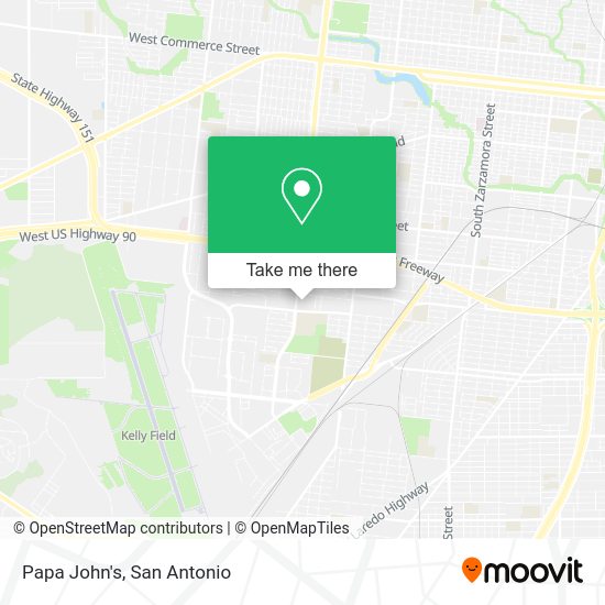 Mapa de Papa John's