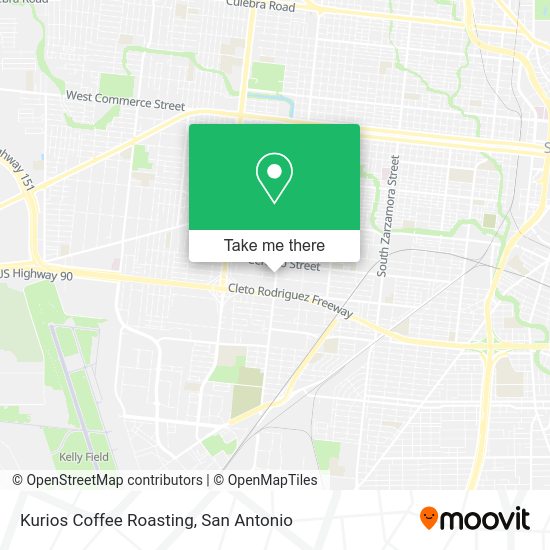 Kurios Coffee Roasting map