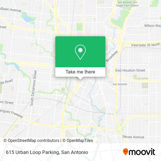 615 Urban Loop Parking map