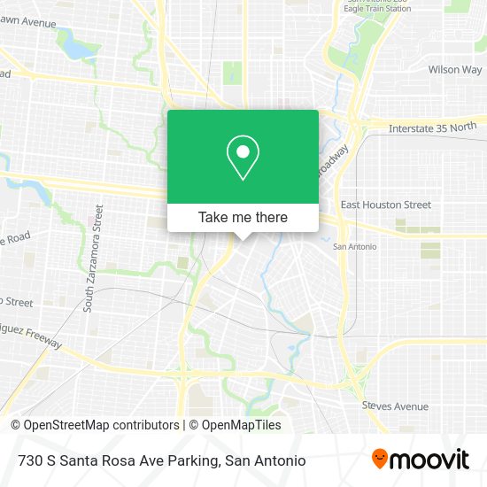 730 S Santa Rosa Ave Parking map