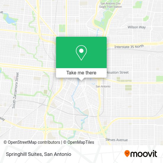 Mapa de Springhill Suites