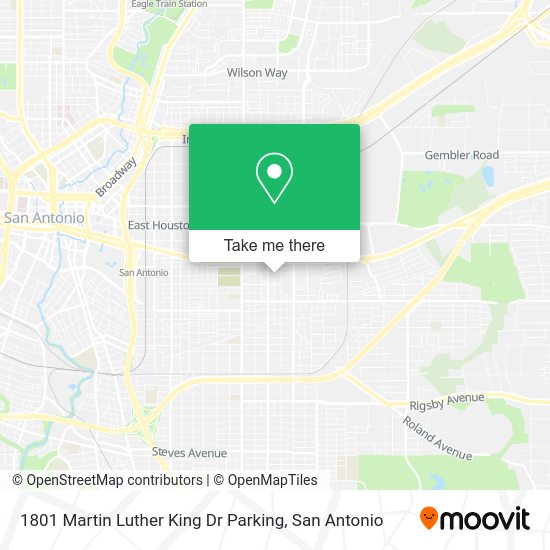 Mapa de 1801 Martin Luther King Dr Parking