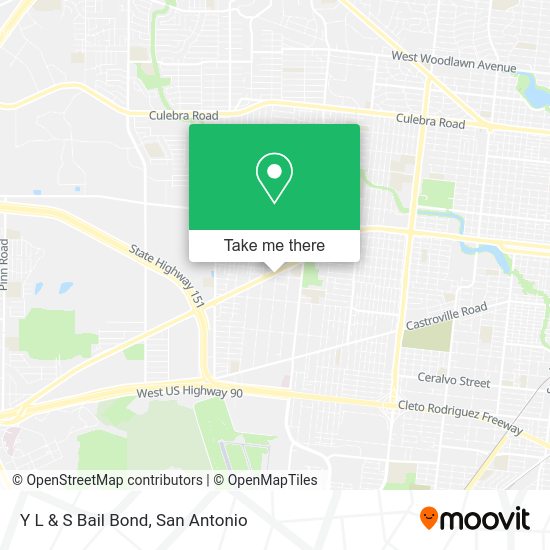 Mapa de Y L & S Bail Bond