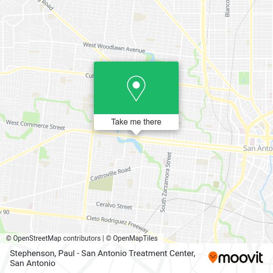 Mapa de Stephenson, Paul - San Antonio Treatment Center