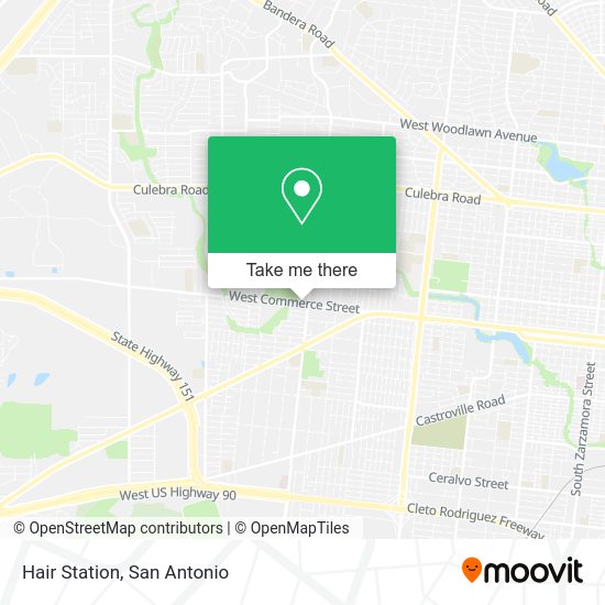 Mapa de Hair Station