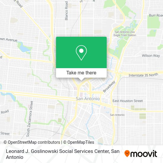 Leonard J. Goslinowski Social Services Center map