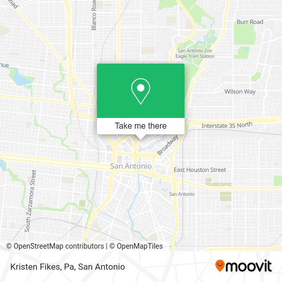Kristen Fikes, Pa map