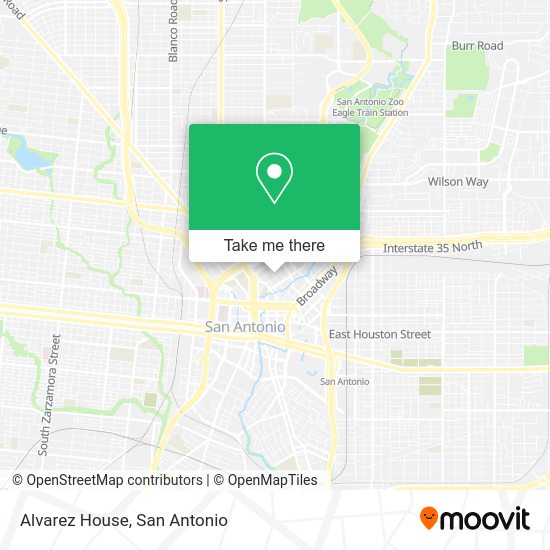 Mapa de Alvarez House