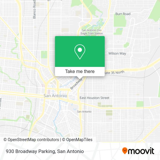Mapa de 930 Broadway Parking