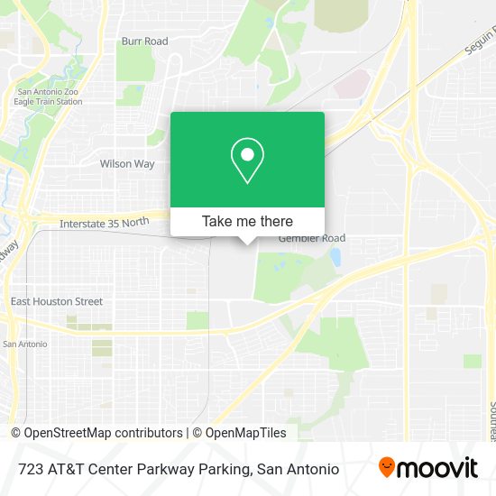 723 AT&T Center Parkway Parking map