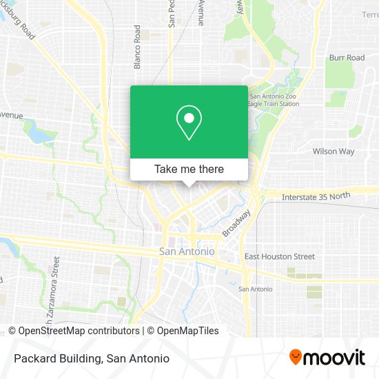 Packard Building map