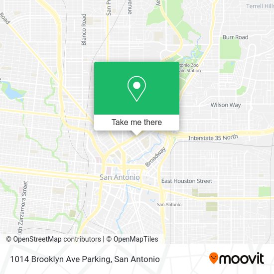 1014 Brooklyn Ave Parking map