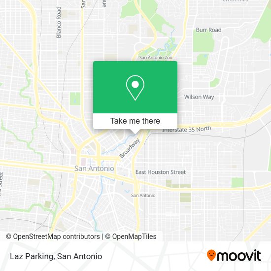 Mapa de Laz Parking