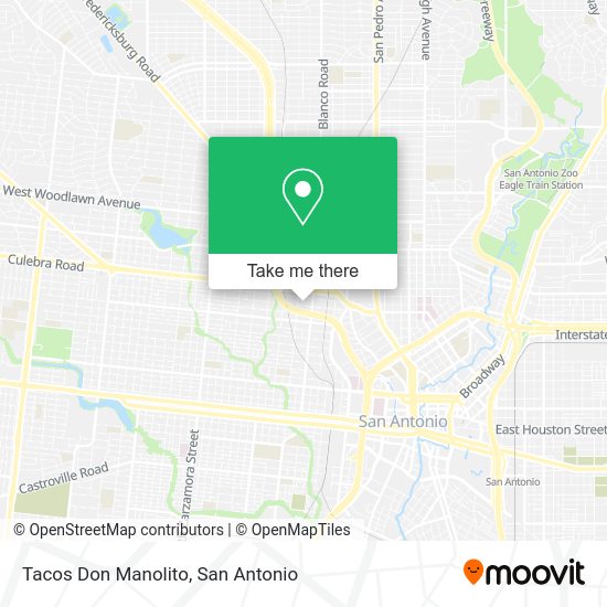 Mapa de Tacos Don Manolito
