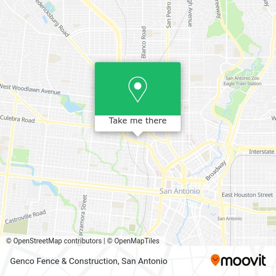 Genco Fence & Construction map