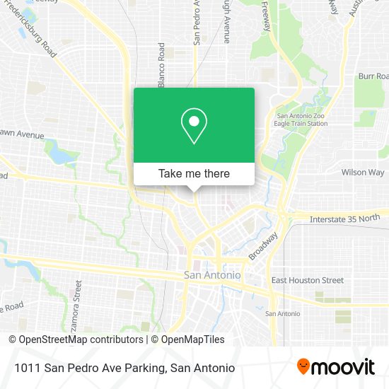 1011 San Pedro Ave Parking map