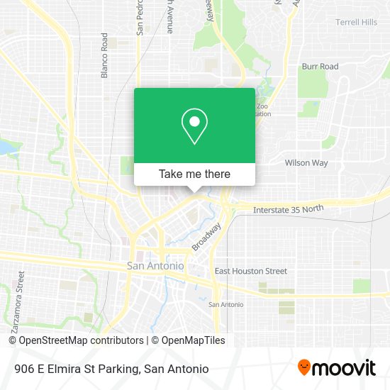 906 E Elmira St Parking map