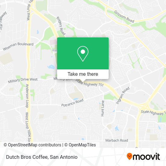 Dutch Bros Coffee map