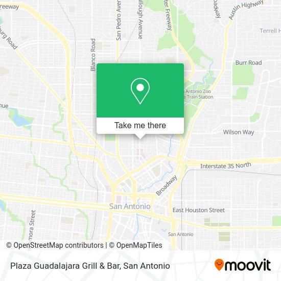 Mapa de Plaza Guadalajara Grill & Bar