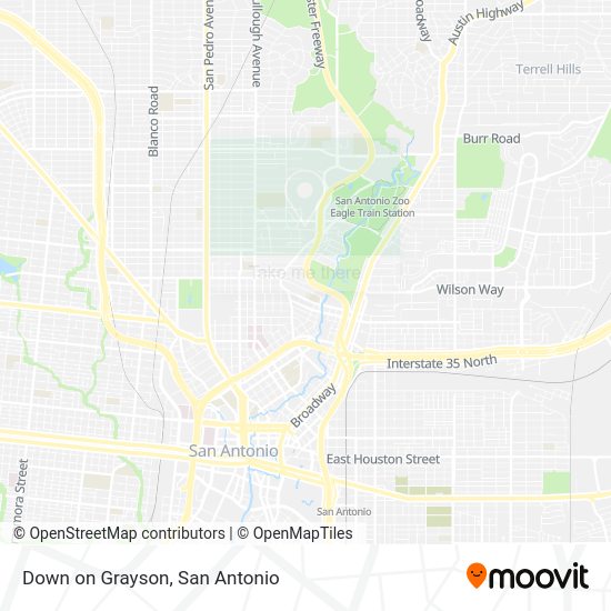 Down on Grayson map