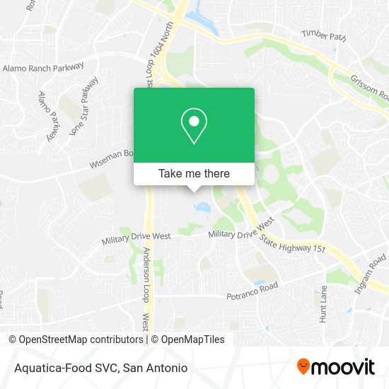 Aquatica-Food SVC map