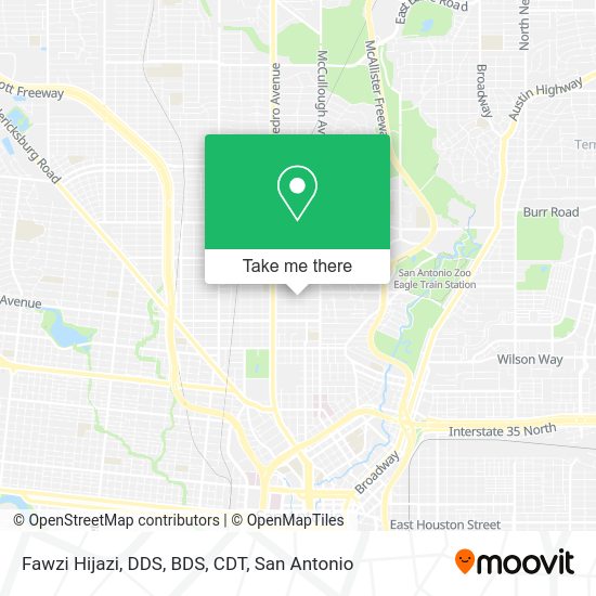 Fawzi Hijazi, DDS, BDS, CDT map