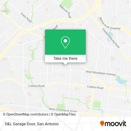 S&L Garage Door map