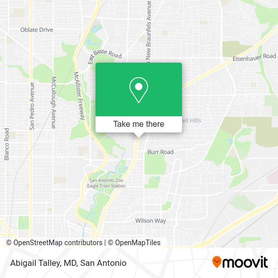 Abigail Talley, MD map