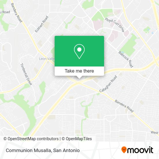 Communion Musalla map
