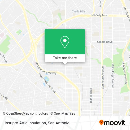 Insupro Attic Insulation map