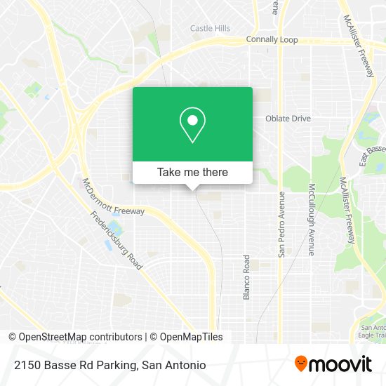 2150 Basse Rd Parking map