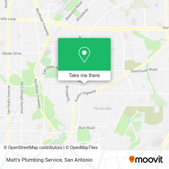Mapa de Matt's Plumbing Service