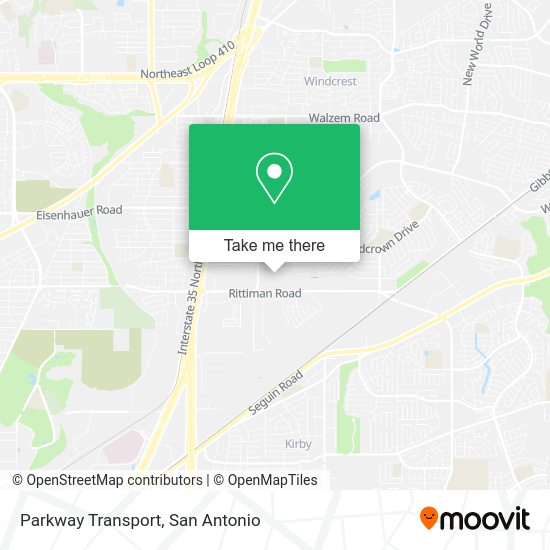 Mapa de Parkway Transport
