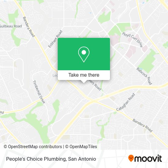 People's Choice Plumbing map