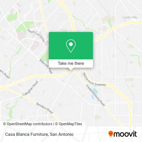 Mapa de Casa Blanca Furniture