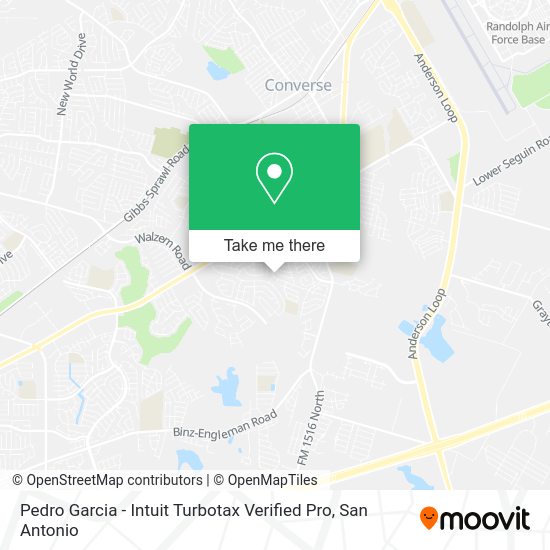 Mapa de Pedro Garcia - Intuit Turbotax Verified Pro