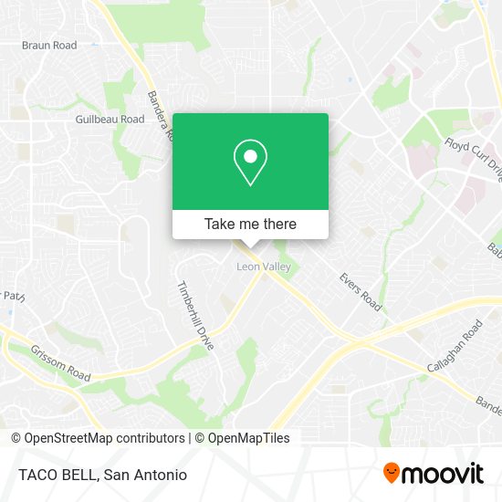 Mapa de TACO BELL