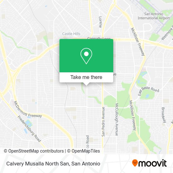 Calvery Musalla North San map