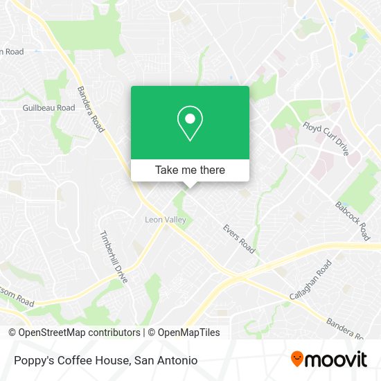 Poppy's Coffee House map