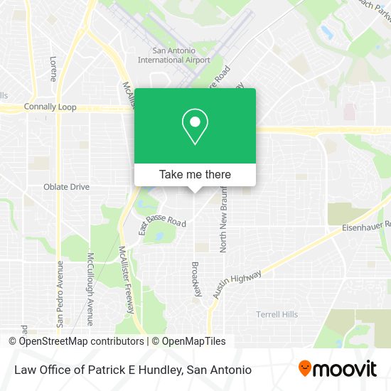 Mapa de Law Office of Patrick E Hundley