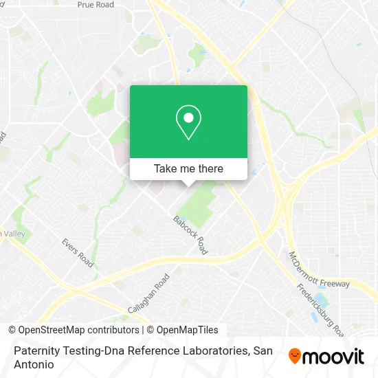 Paternity Testing-Dna Reference Laboratories map